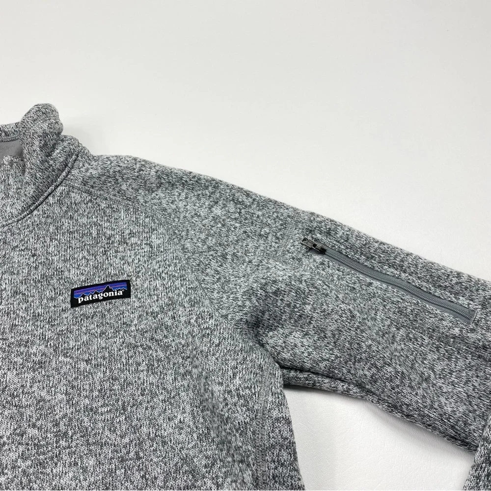 Women’s Patagonia x Process Results 1/4 Zip Fleece Sweatshirt Size Medium - Picture 3 of 5